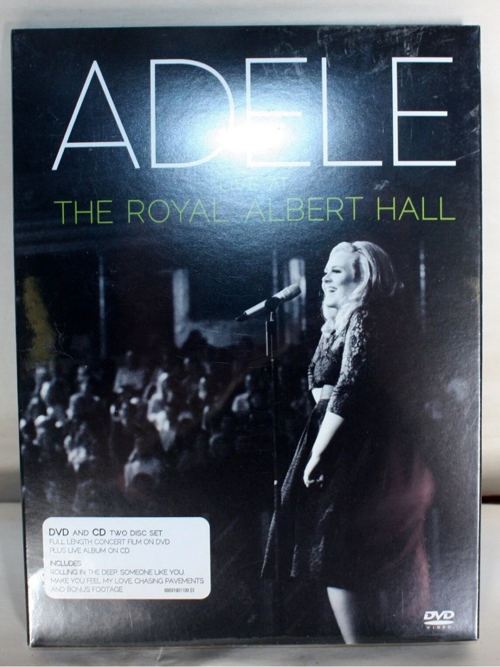 NEW Adele The Royal Albert Hall DVD & CD Disk Set - original factory sealed